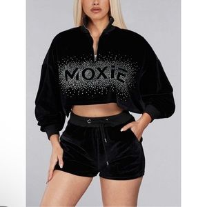 L'Rev 37 WOMEN'S 2PC. LONG SLEEVE TOP & SHORTS GRAPHIC SET